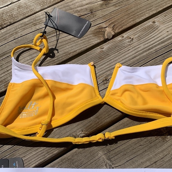 Salty handmade with love in Bali nwt tanga thong bikini swimsuit set - Picture 3 of 6